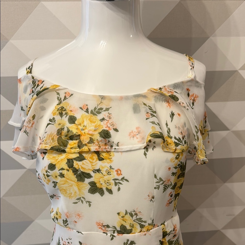 Disney Princess Ruffled Off-Shoulder Mini Dress - Picture 4 of 5